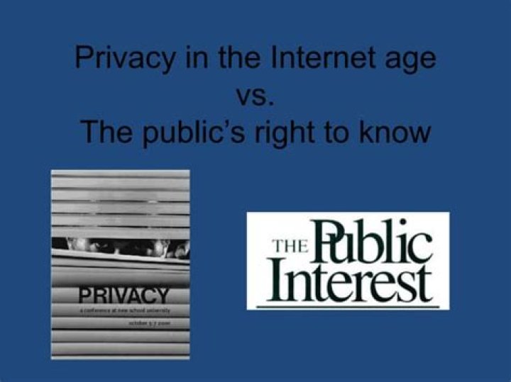 A Journey Of Privacy And Public Interest