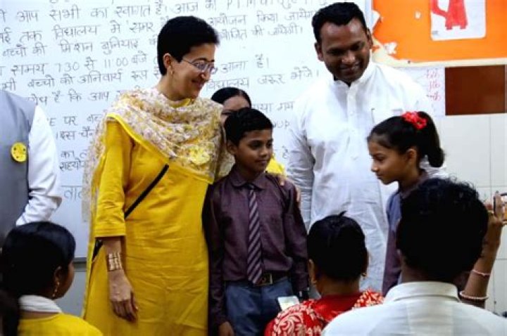Atishi Marlena Children's Impact On Delhi's Education