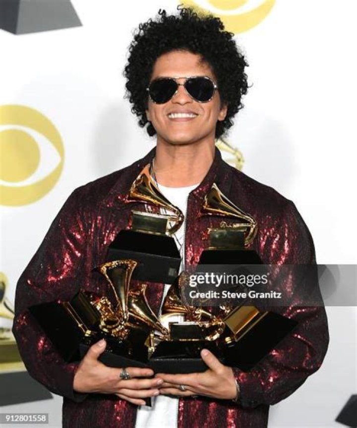 Bruno Mars, The Grammy-winning Artist And His Beloved Wife