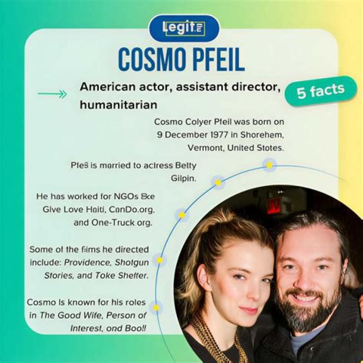 Cosmo Pfeil's Life And Career