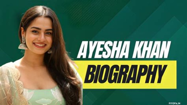 Discover Ayisha Khan's Age: Unveiling The Mystery