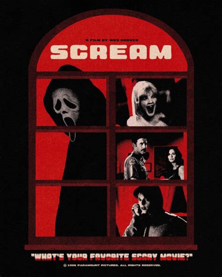 Discover The Iconic Scream Poster: Unveil The Horror Behind The Mask
