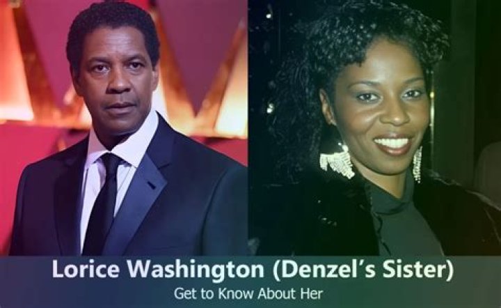 Discover The Identity Of Denzel Washington's Sister