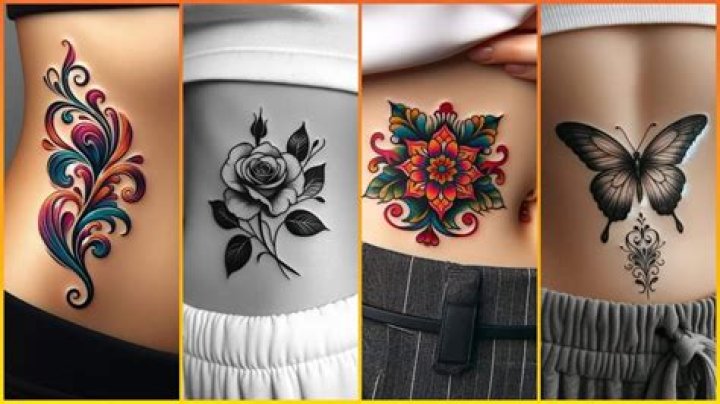 Feminine Adornment: Exquisite Stomach Tattoos For Women
