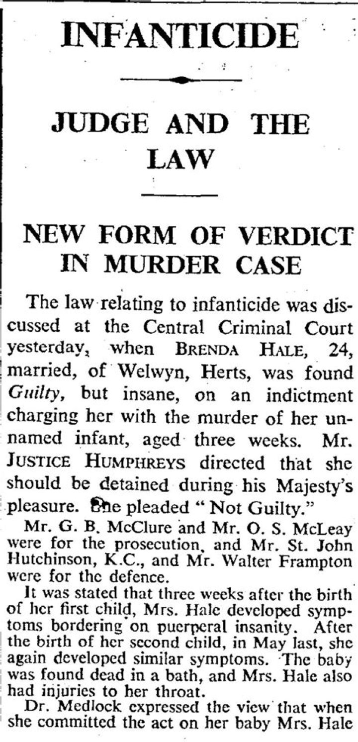 Horrific Crime: Mother's Infanticide