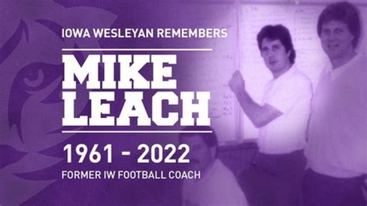 I first met Mike Leach at Iowa Wesleyan