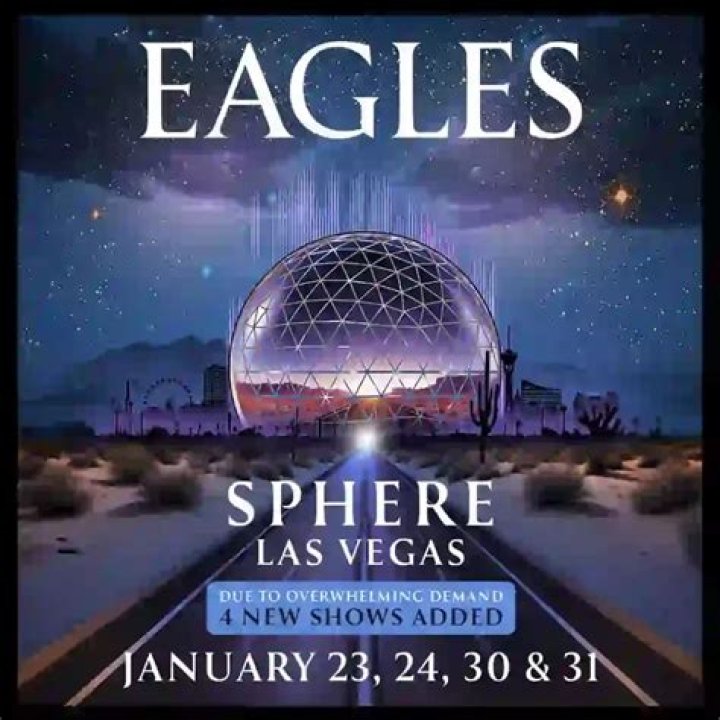 Immerse Yourself In The Eagles Experience At The Sphere Las Vegas