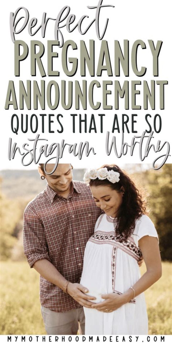 Inspiring Pregnancy Announcement Quotes | Share Your Joy