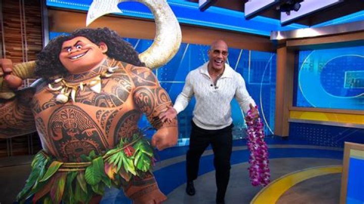 Is Dwayne "The Rock" Johnson The Voice Of Maui In Disney's Moana?