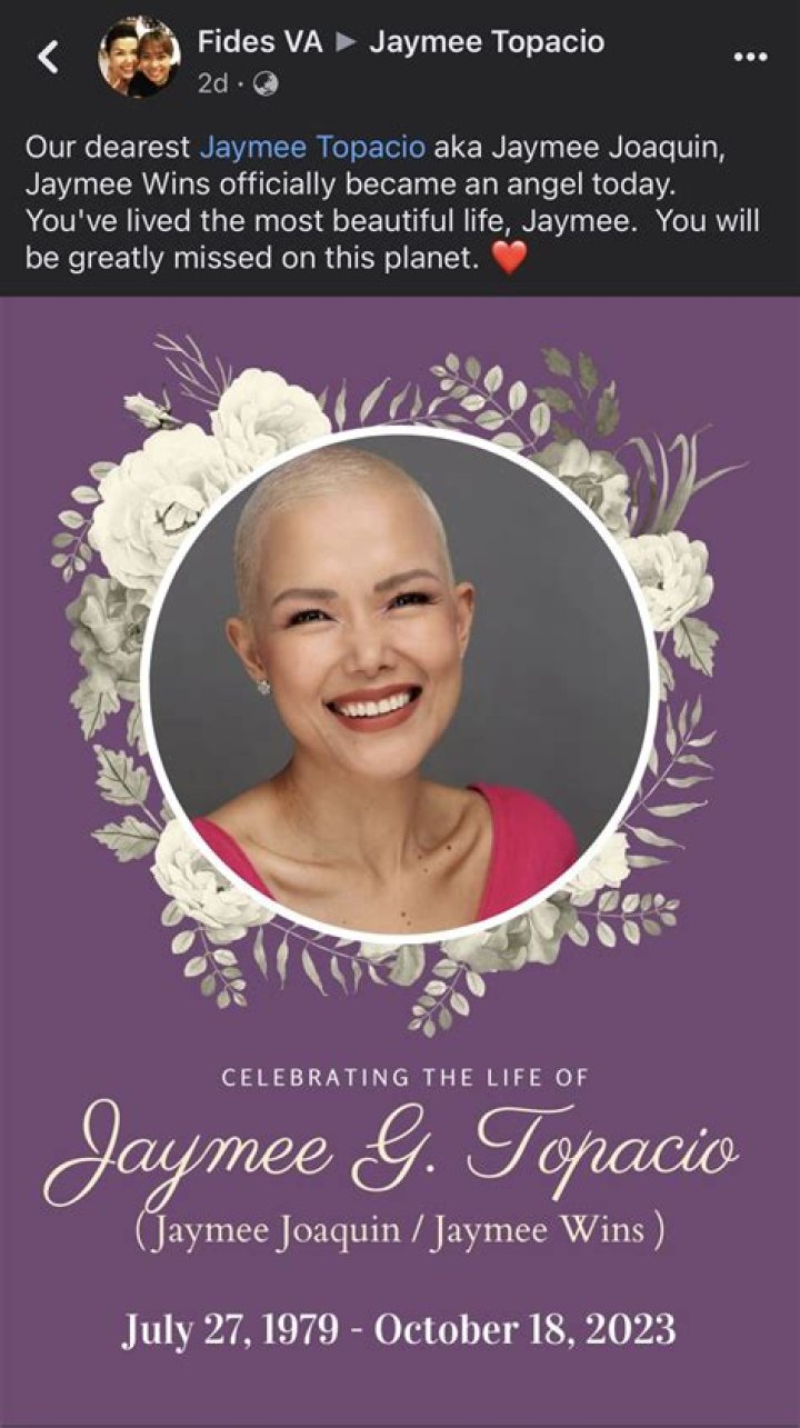 Jaymee Joaquin's Legacy In The Spotlight