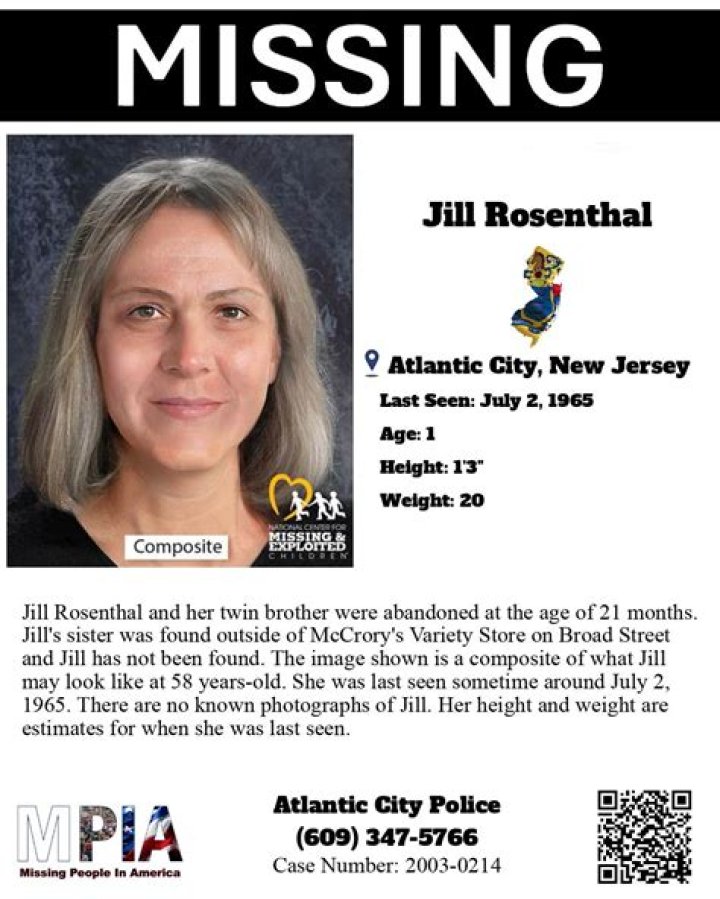 Jill Rosenthal Missing Case Update