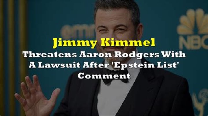 Jimmy Kimmel Reveals Aaron Rodgers 'Green Bayed' Himself