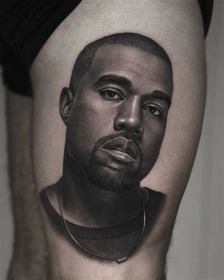 Kanye's Tattoos And Their Untold Stories