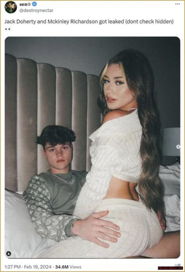Latest News On The McKinley Richardson Jack Doherty Leak