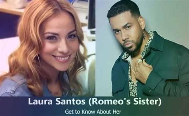 Meet Laura Santos, The Inspiring Sister Of Latin Music Icon Romeo Santos