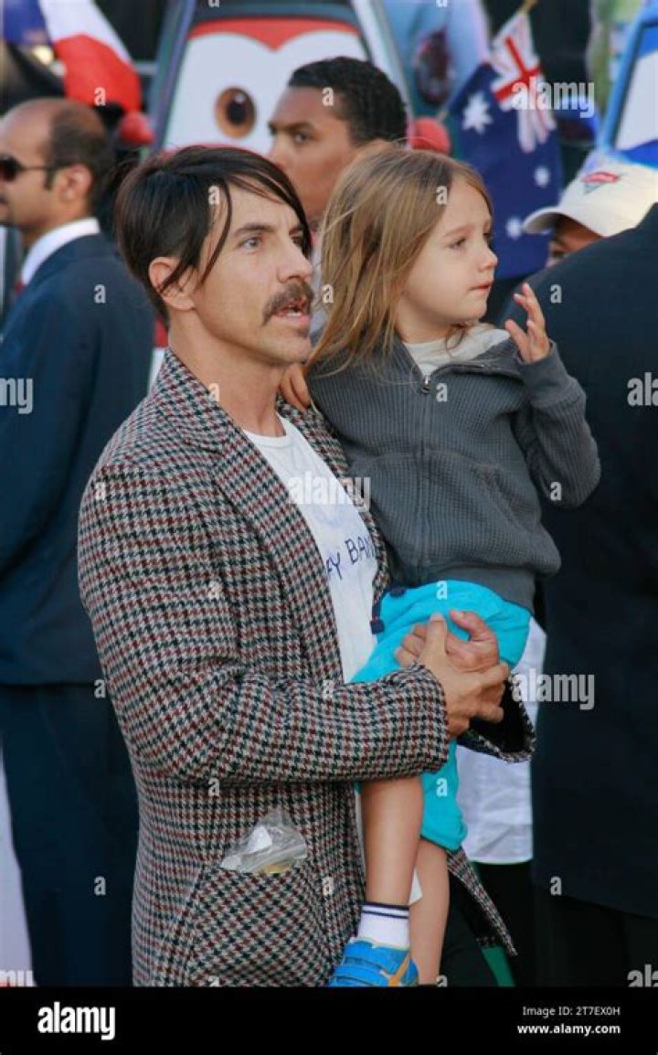 Meet The Dynamic Duo: Anthony Kiedis And Everly Bear Kiedis