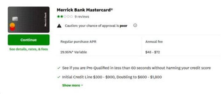 Merrick Bank Pre Approval