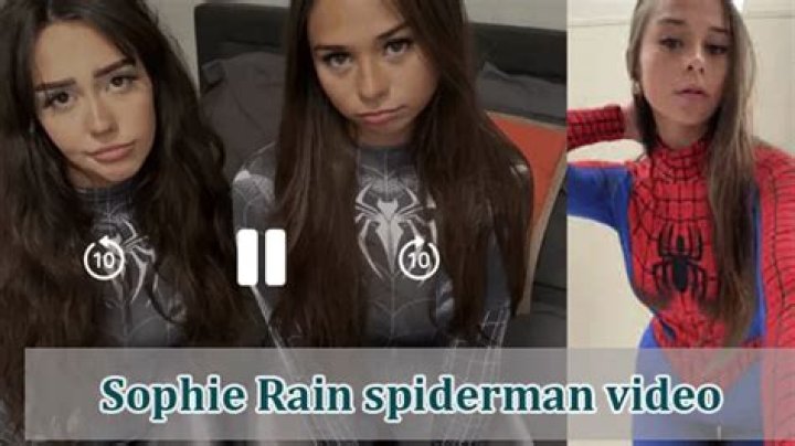 Most Anticipated: Sophie Rain's Leaked Spiderman Video
