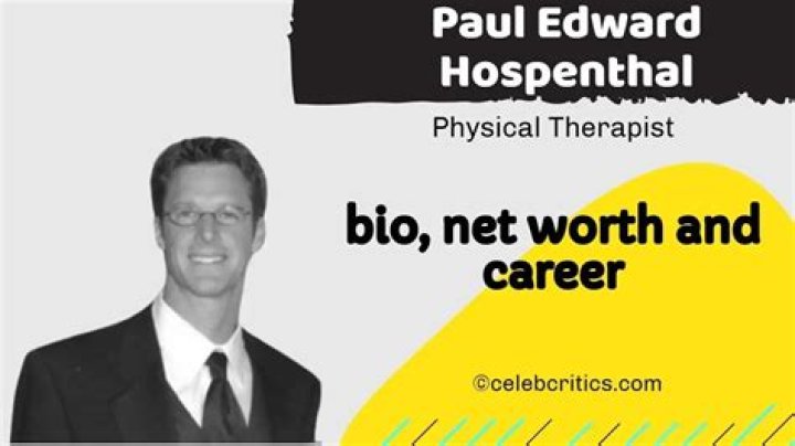 Paul Edward Hospenthal: Renowned Specialist & Thought Leader