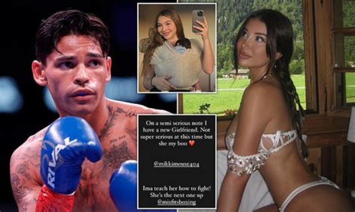 Ryan Garcia announces new influencer girlfriend following divorce from model ex-wife Andrea Celina -