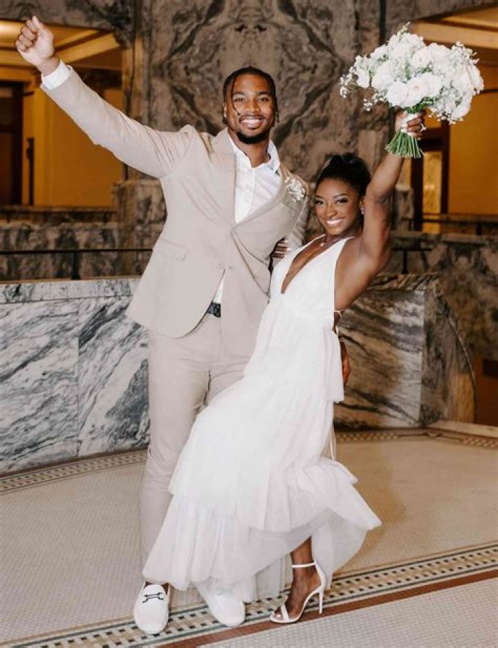 Simone Biles Weds: Olympian Ties The Knot With Jonathan Owens | Marriage