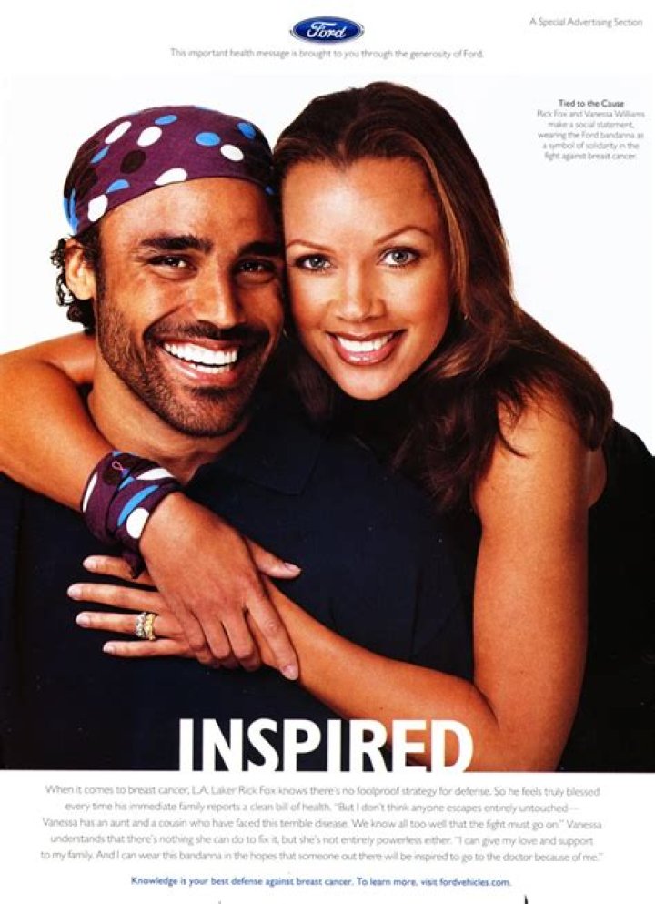 The Dynamic Duo: Rick Fox And Vanessa Williams' Enduring Love Story
