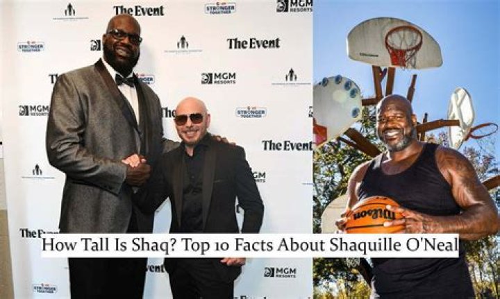 The Towering Height Of Shaq: How Tall Is Shaquille O'Neal?