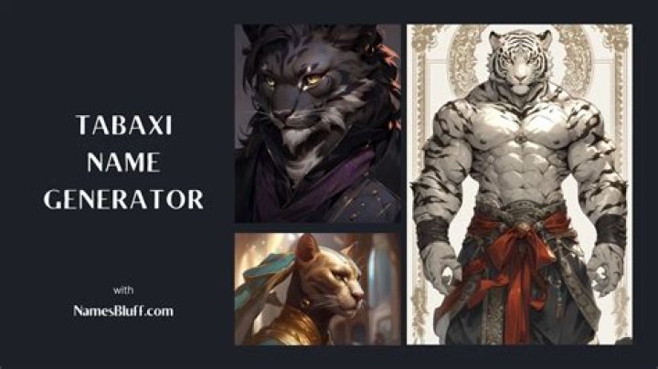 The Ultimate Tabaxi Name Generator: Unlock Purr-fect Names