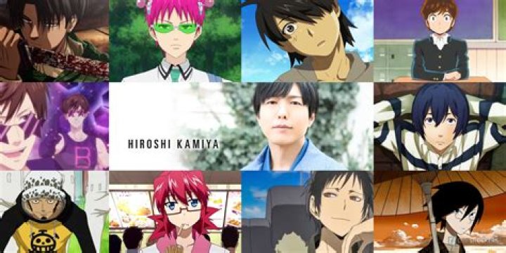 Top Notable Characters Voiced By Hiroshi Kamiya