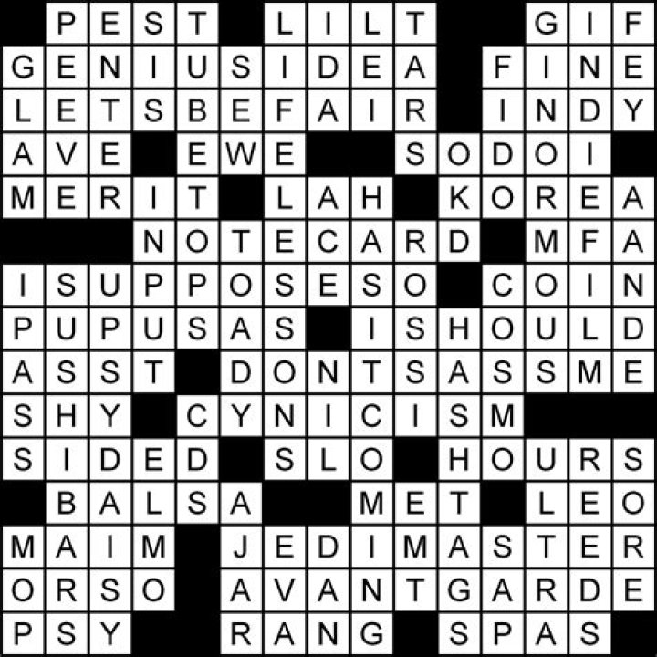 Ultimate Abbott Elementary Or Schitt's Creek Crossword Puzzle Challenge
