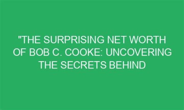 Uncovering The Secrets Behind His Success