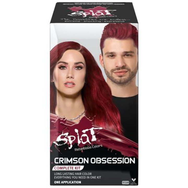 Unleash Vibrant Crimson: Temporary Red Hair Dye For Dark Locks