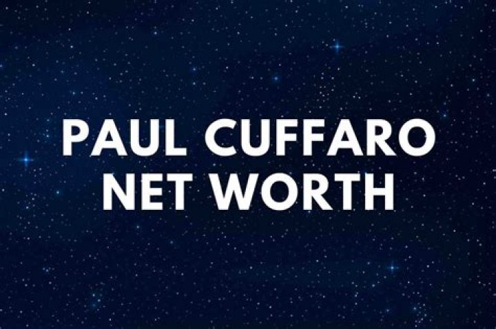 Unveiling Paul Cuffaro's Net Worth In 2024: Surprises And Revelations