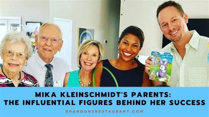 Unveiling The Visionary Behind Mika Kleinschmidt's Success: Meet Her Mother