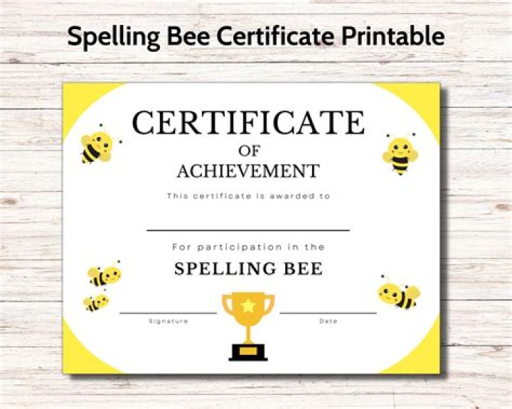 Your Guide To The Bee Certificate